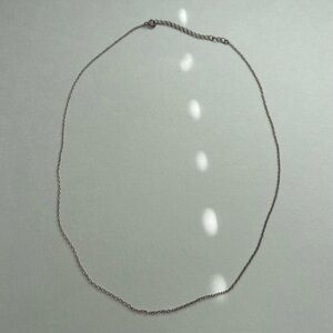 Dainty Sterling Silver Chain 19”